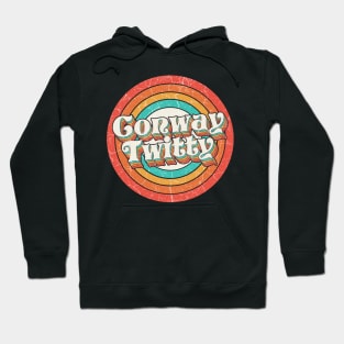 Conway Proud Name - Vintage Grunge Style Hoodie